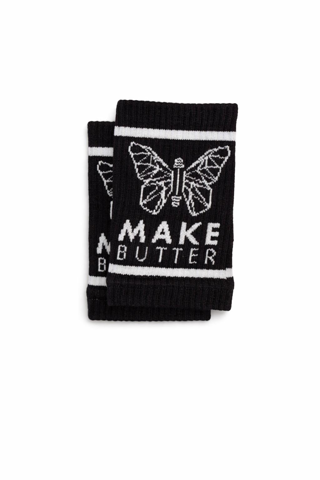 Make Butter Wrist Band Schwarz