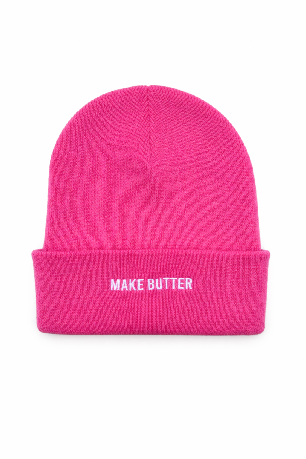 Make Butter Beanie Pink