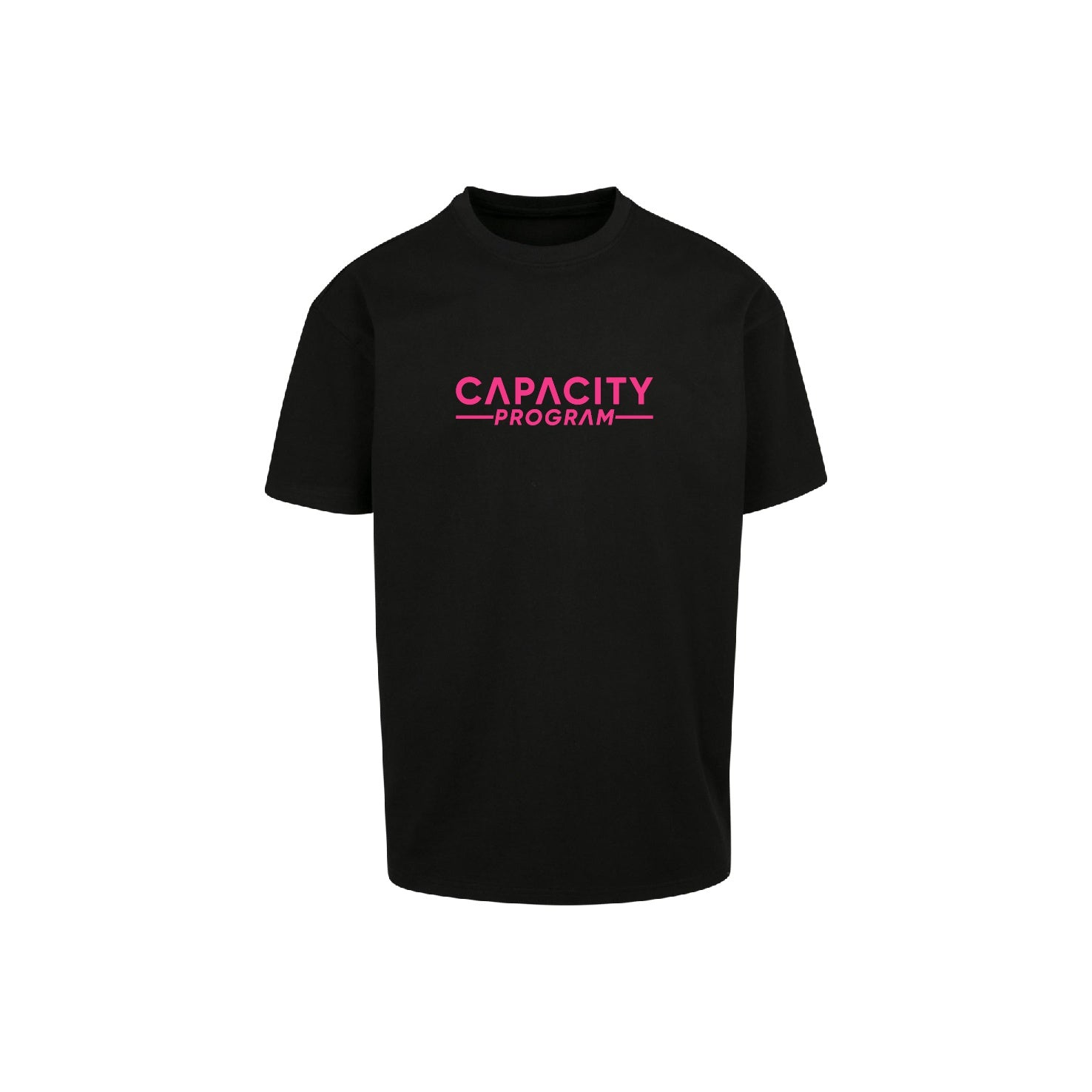 CAPACITY Oversized Shirt Schwarz