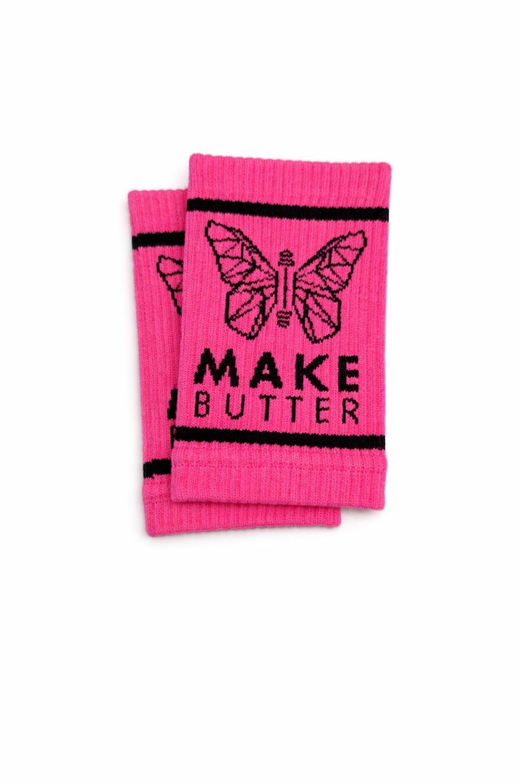 Make Butter Wrist Band Rosa