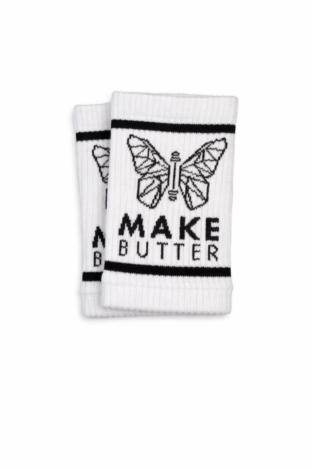 Make Butter Wrist Band Weiss
