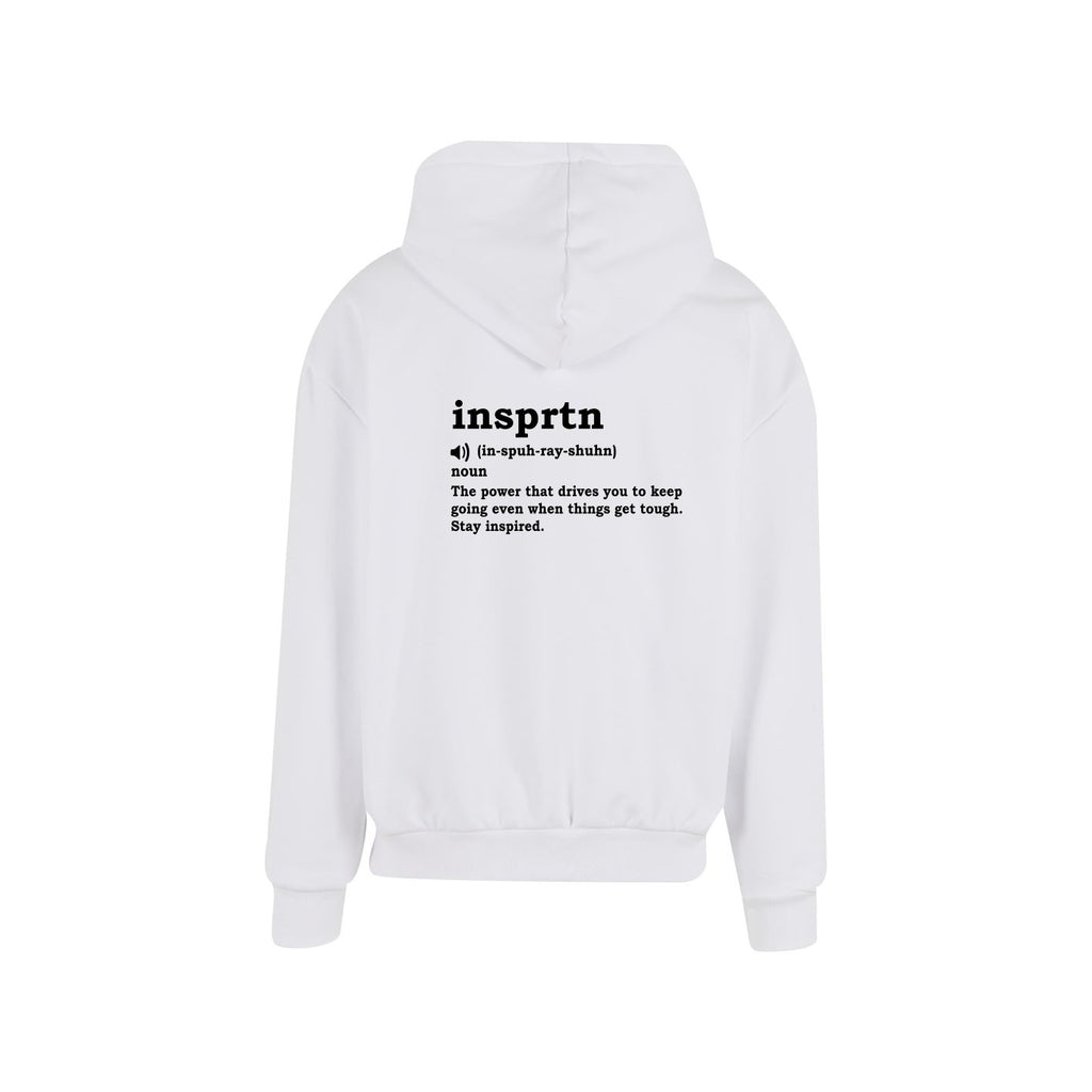 INSPRTN noun Hoody Weiss