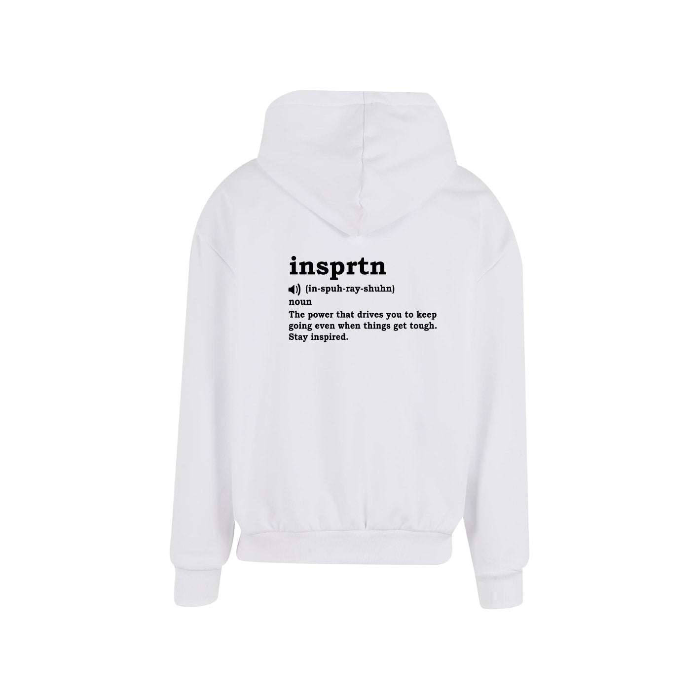 INSPRTN noun Hoody Weiss