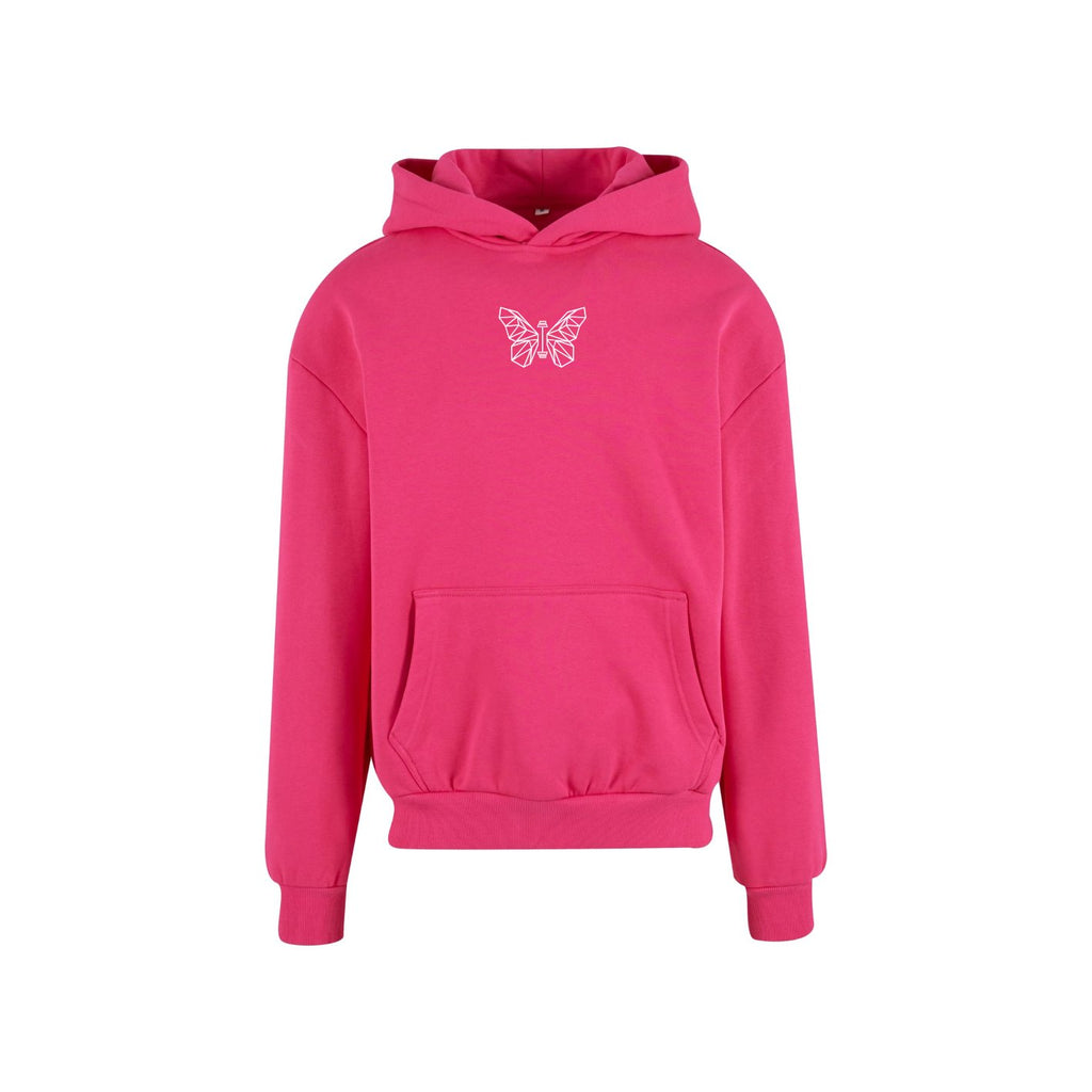 Make Butter Honey Hoody Pink / Weiss