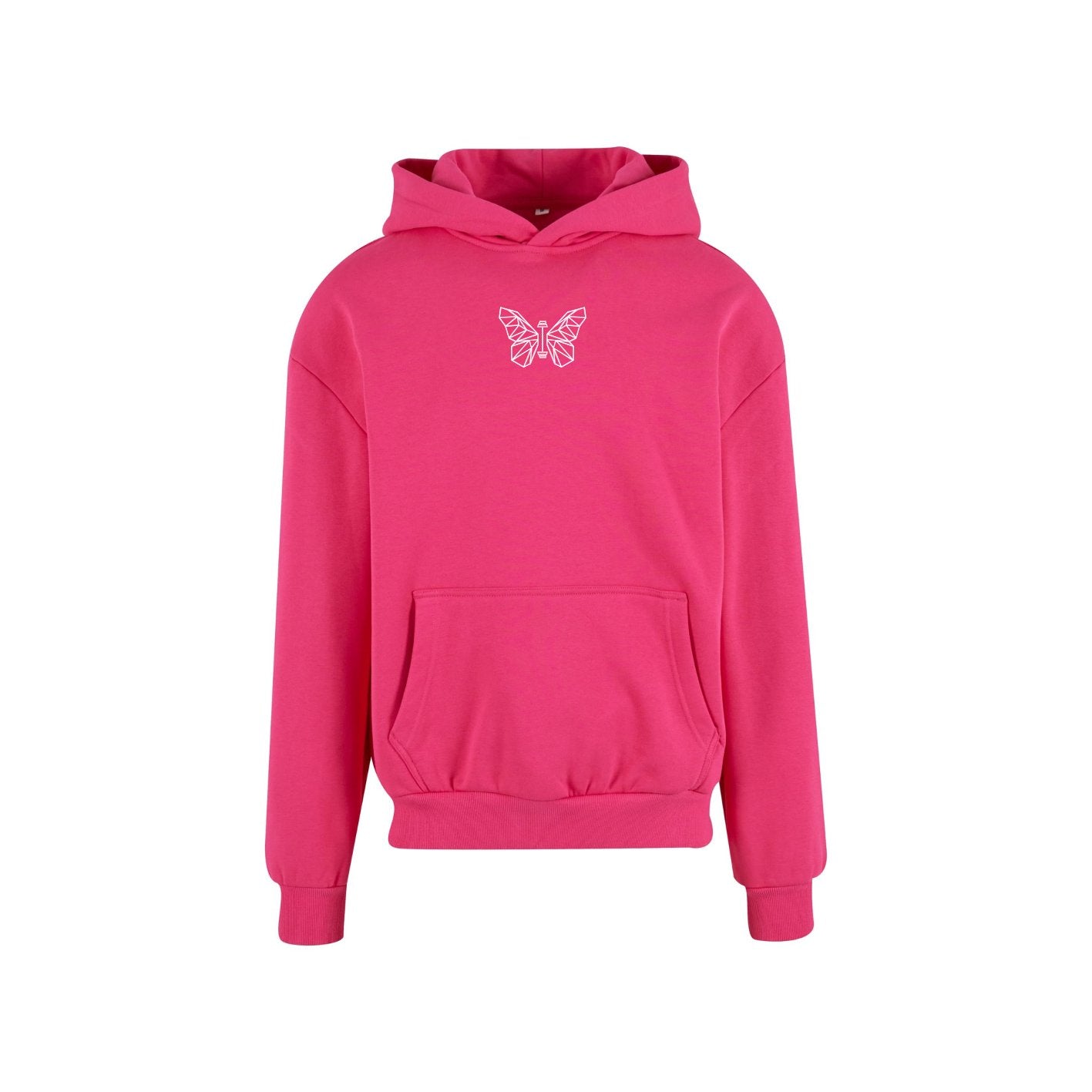 Make Butter Honey Hoody Pink / Weiss