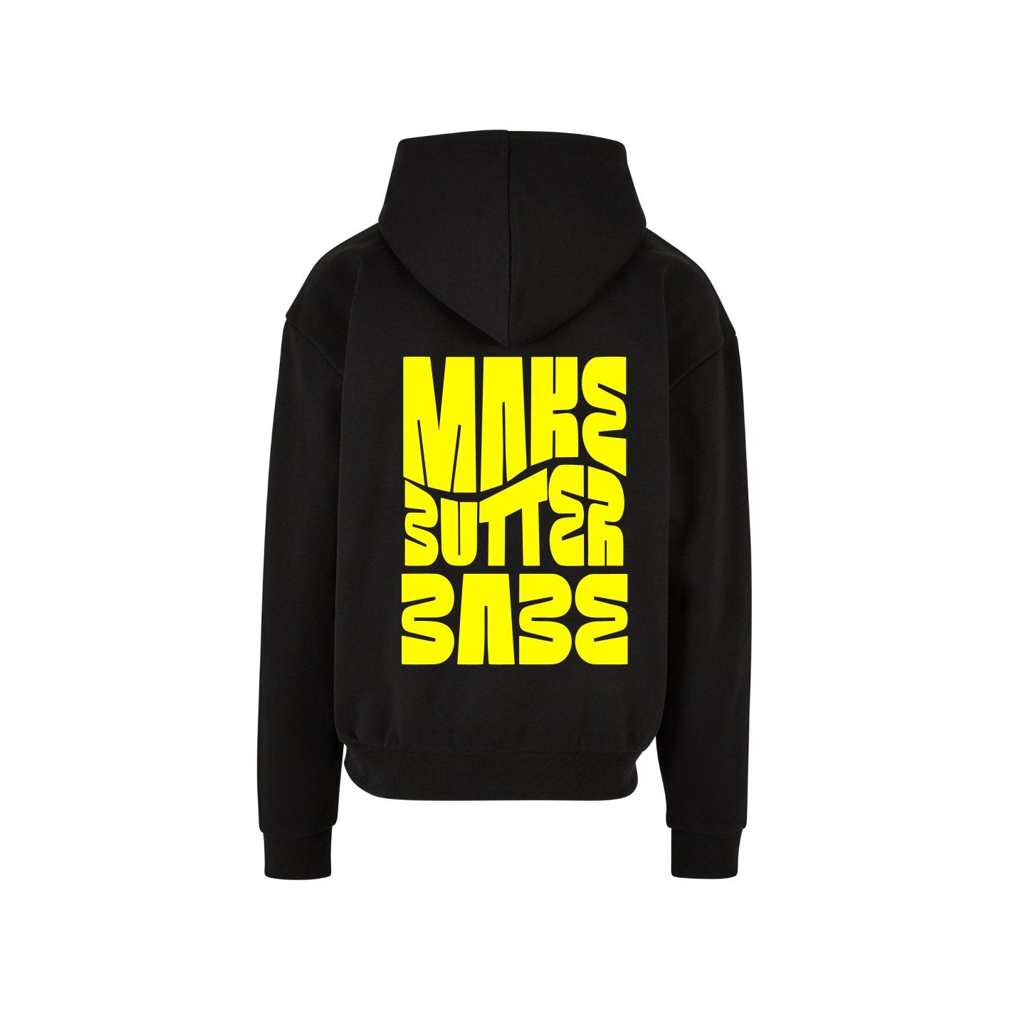 Make Butter Babe Hoody Schwarz/Gelb