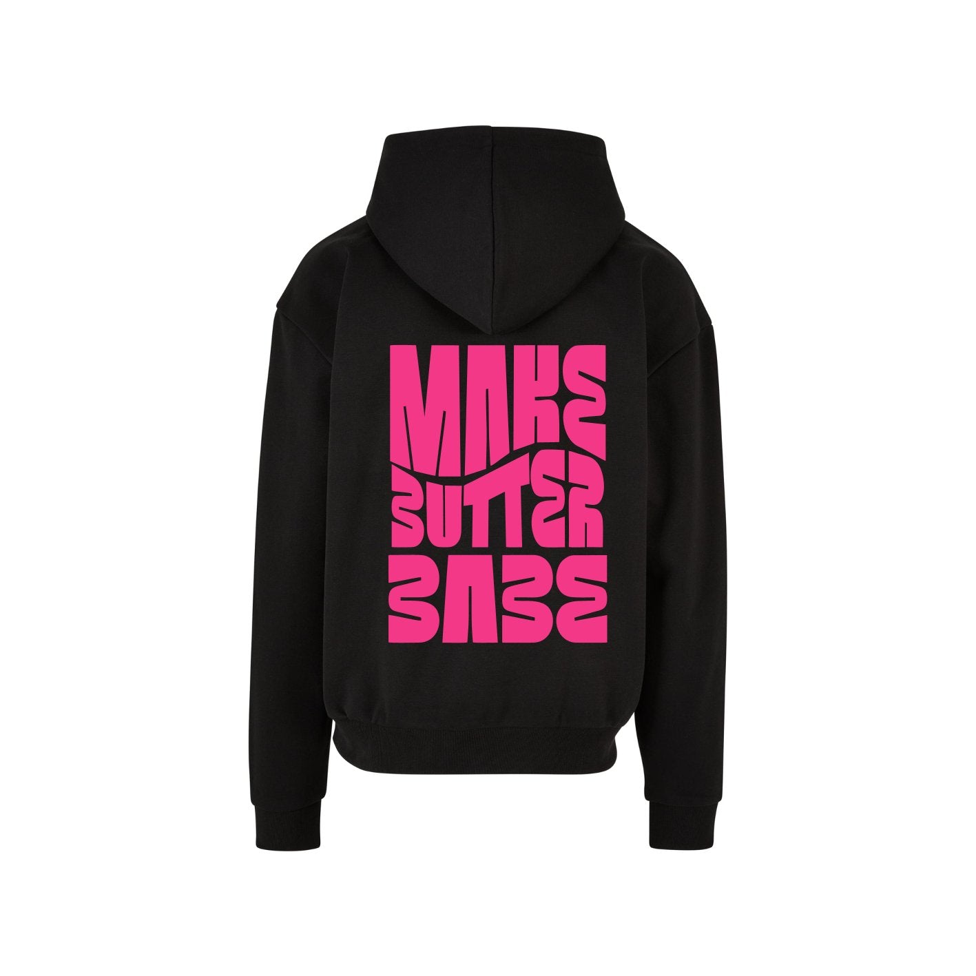 Make Butter Babe Hoody Schwarz/Pink