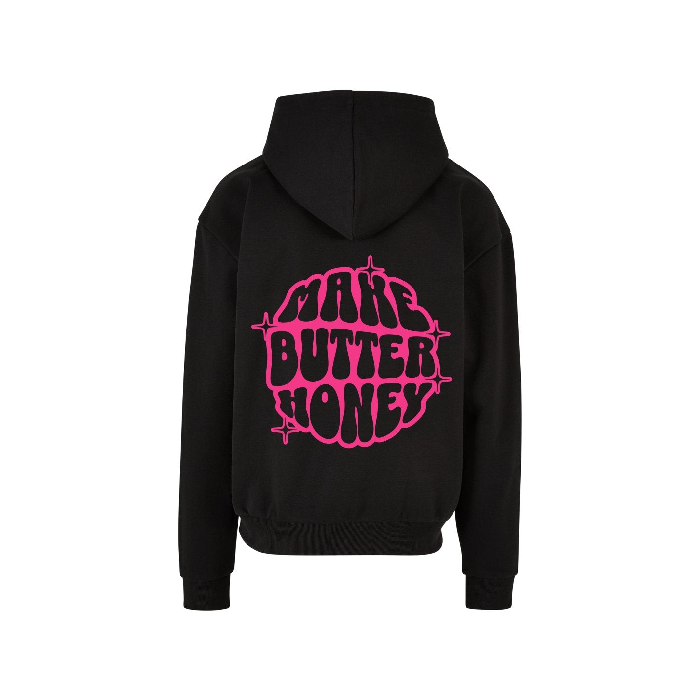 Make Butter Honey Hoody Schwarz/Pink