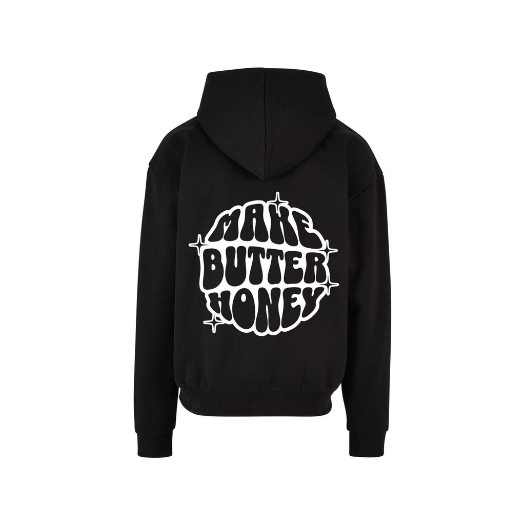 Make Butter Honey Hoody Schwarz/Weiss