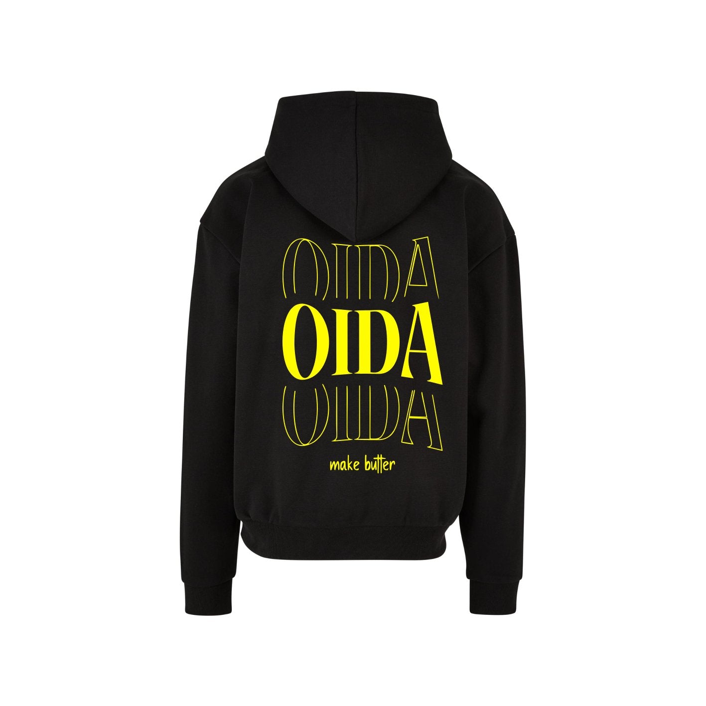 OIDA Hoody Schwarz/Gelb
