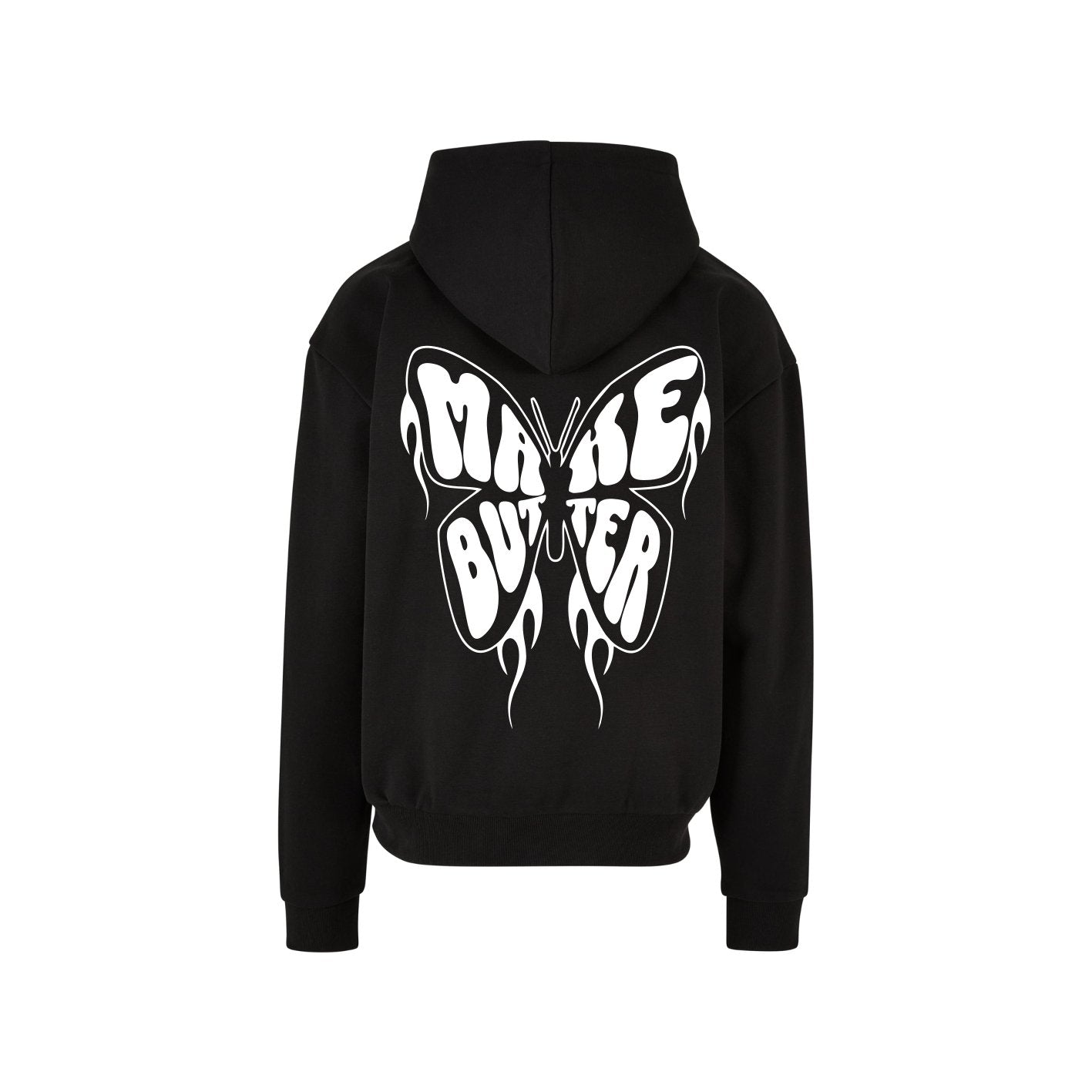 Butterfly Hoody Schwarz/Weiss