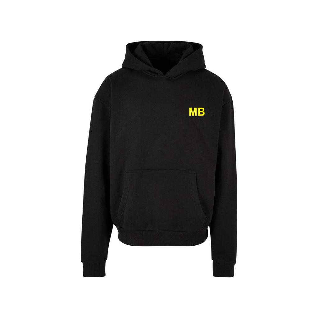 Butterfly Hoody Schwarz/Gelb