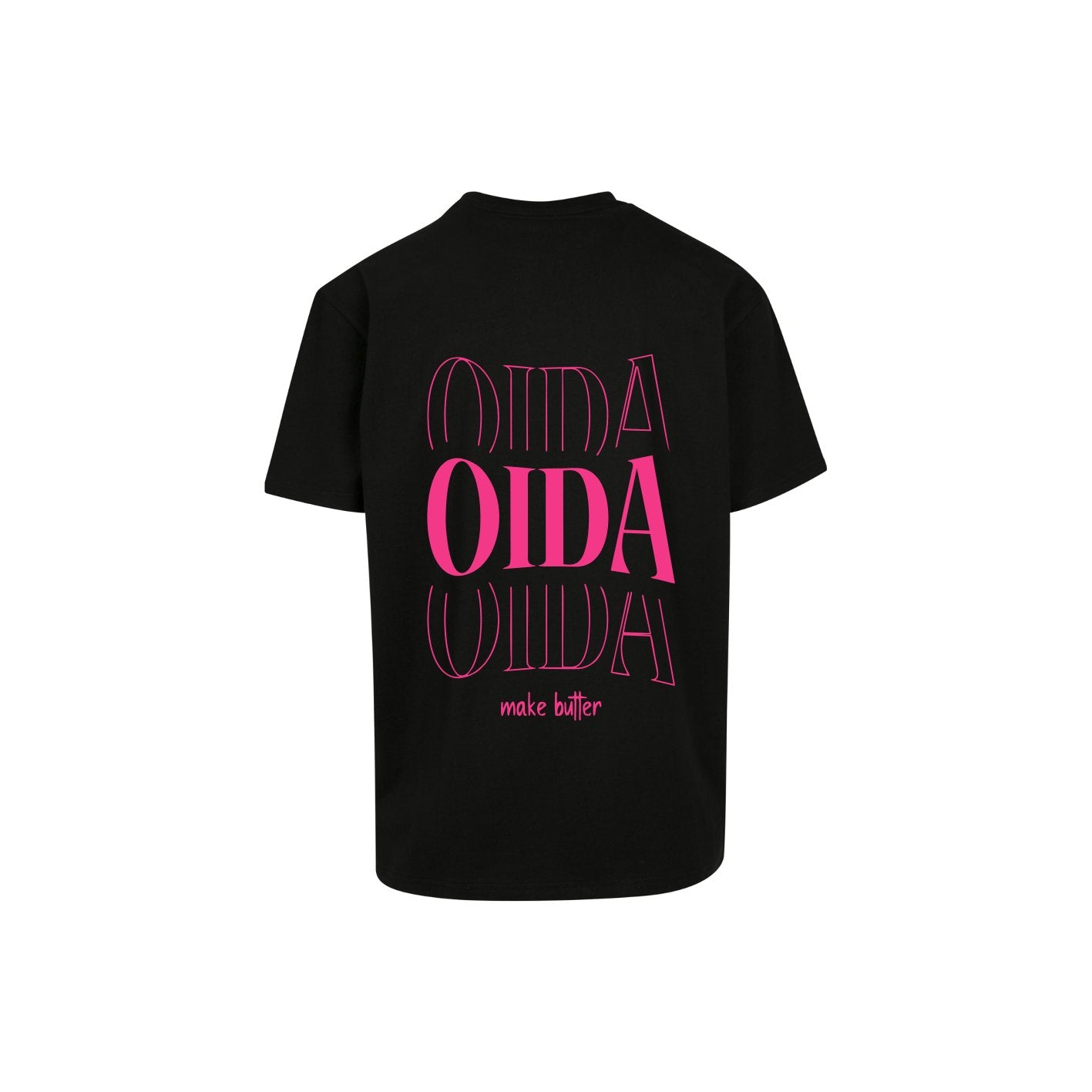 Oversized OIDA Shirt Schwarz
