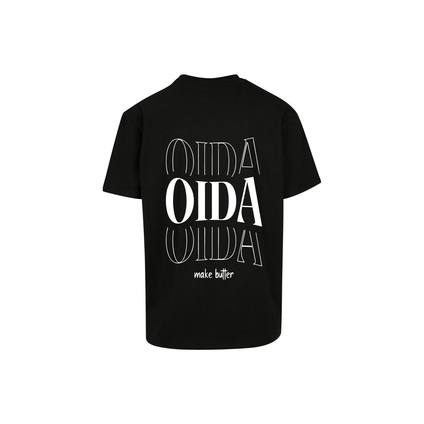 Oversized OIDA Shirt Schwarz
