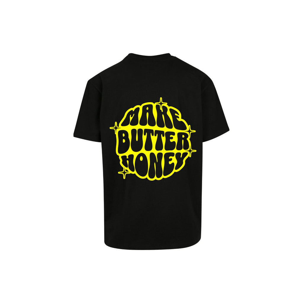 Oversized Make Butter Honey Shirt Schwarz