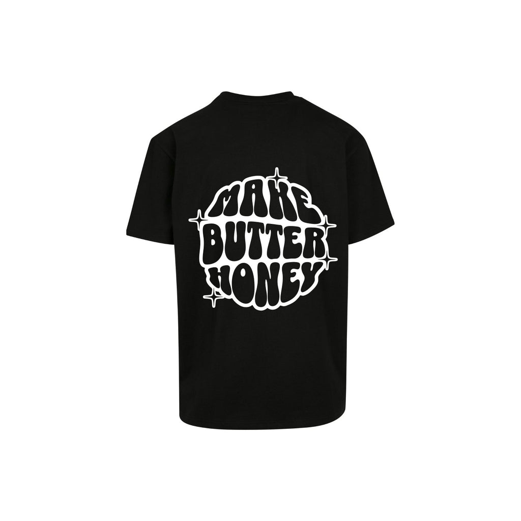 Oversized Make Butter Honey Shirt Schwarz