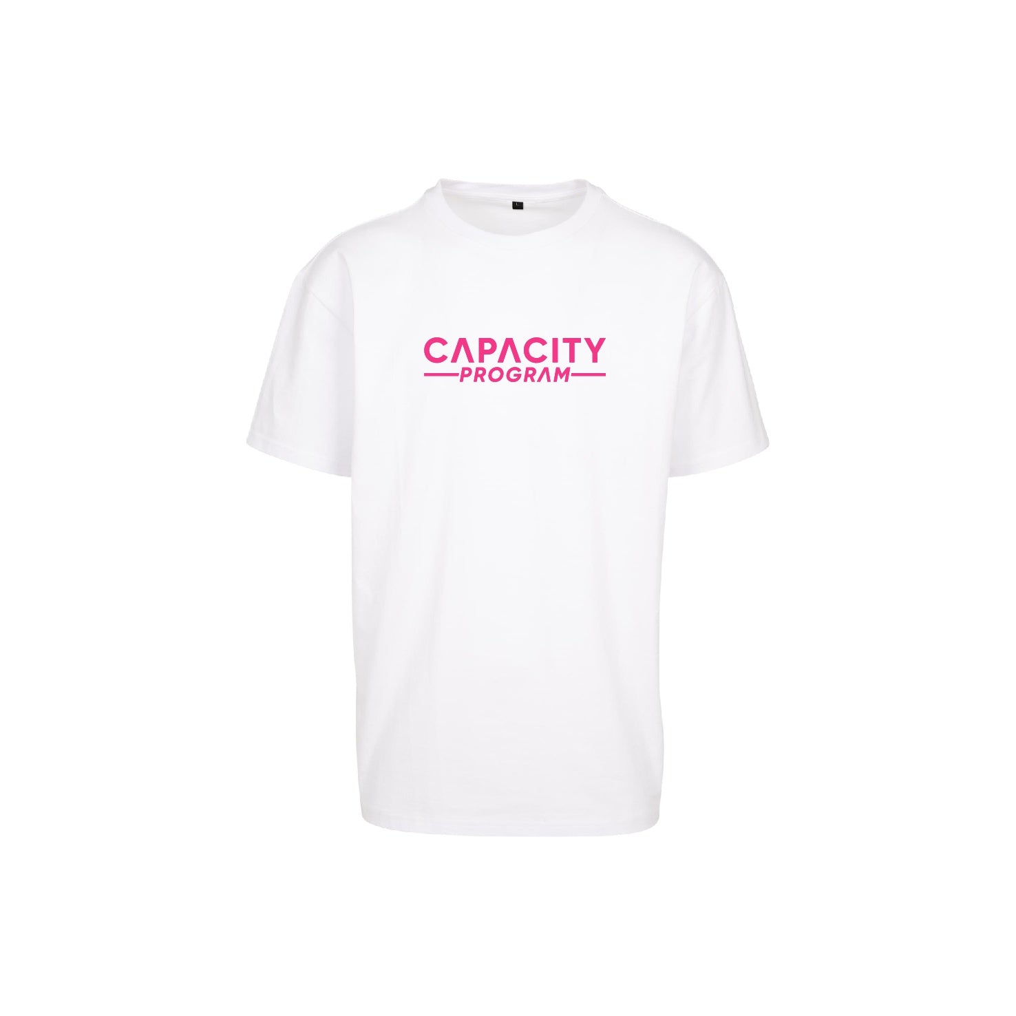 CAPACITY Oversized Shirt Weiss